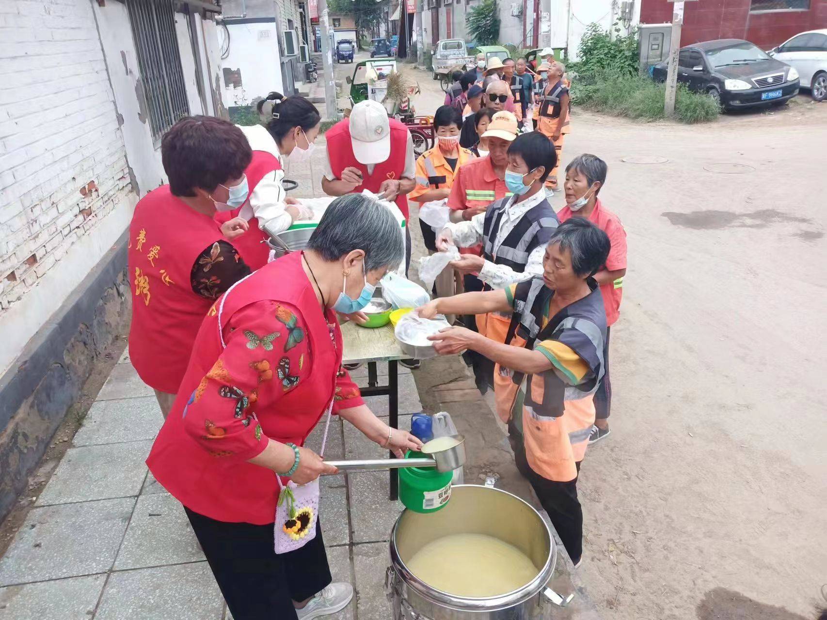 河北省雄安新区市 容城镇金容南街 爱心粥项目