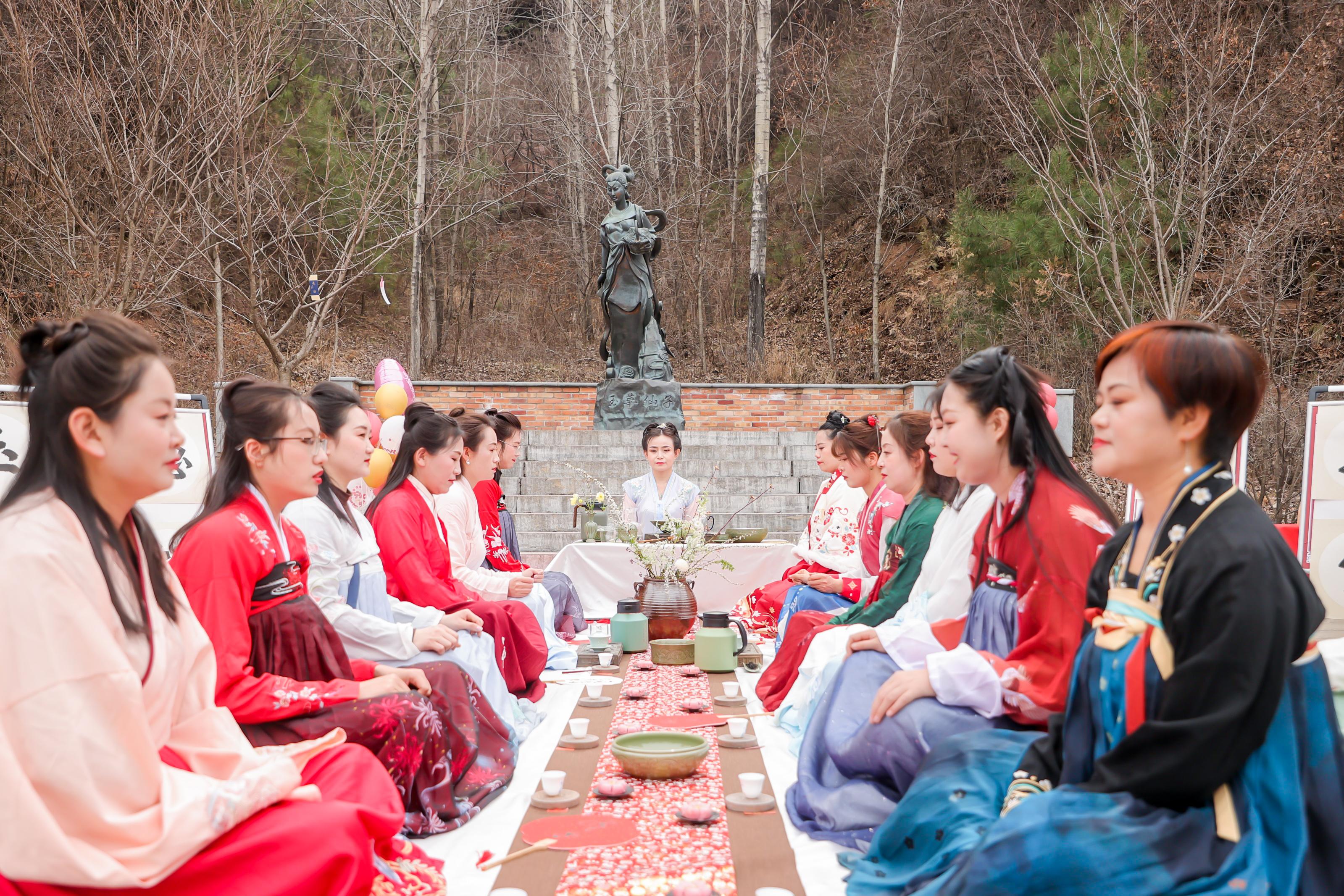 文旅铜川.耀州瓷丨玉华宫景区庆祝三八节文化雅集活动成功举办